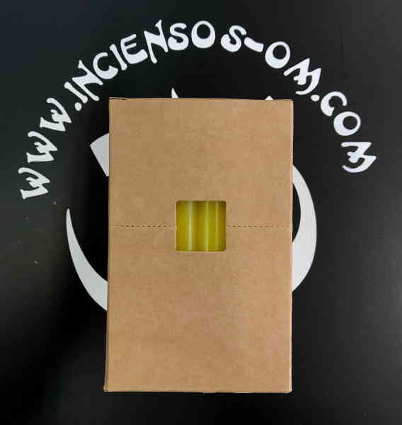 Vela Bujía Amarilla 10 cm